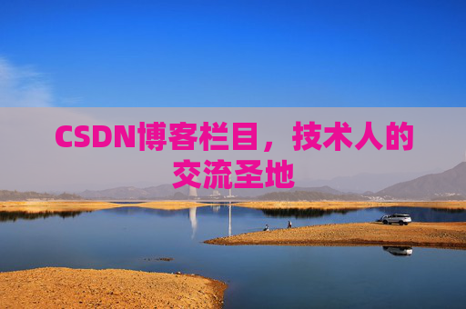 CSDN博客栏目，技术人的交流圣地